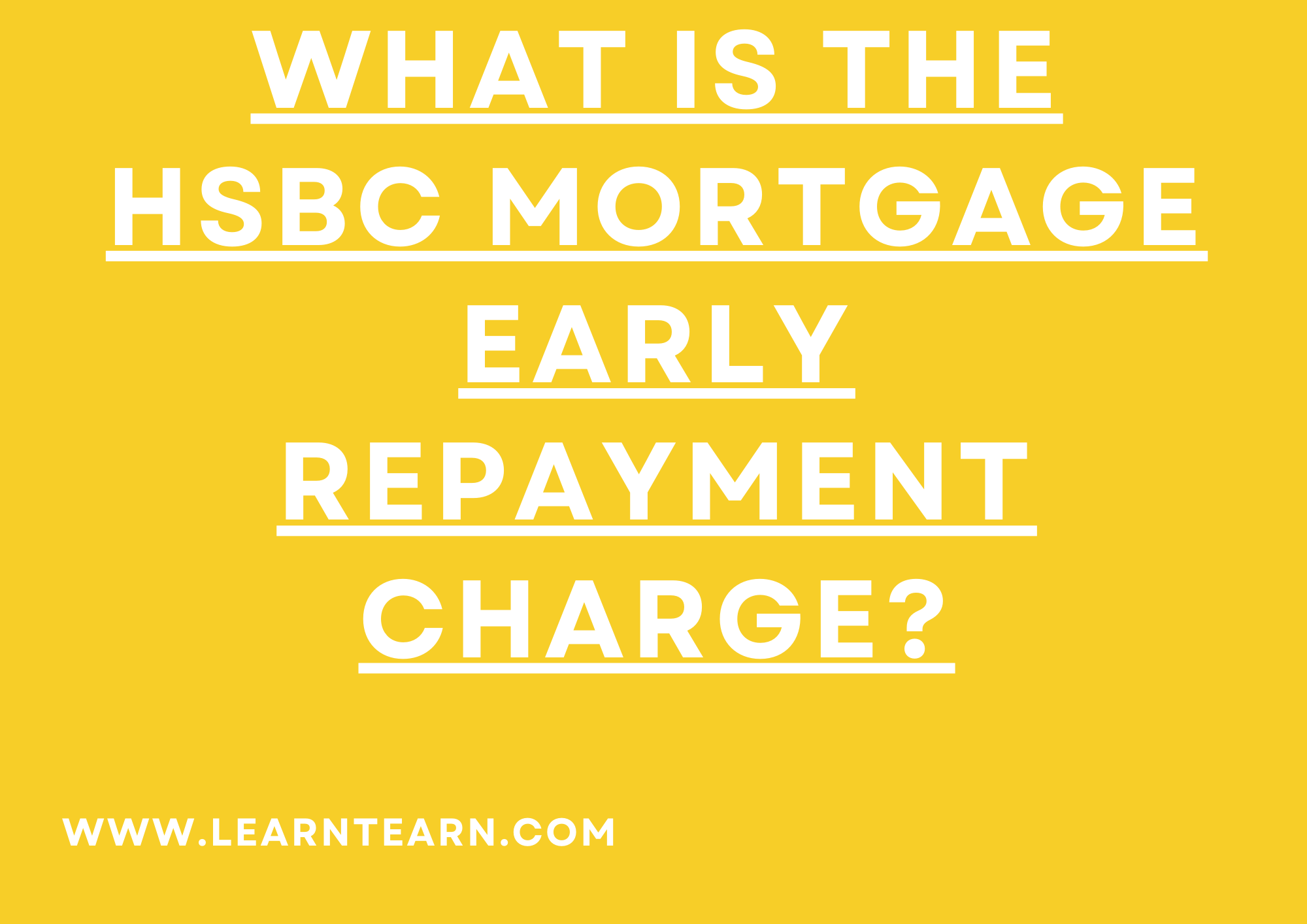 What Is The Hsbc Mortgage Early Repayment Charge Mortgage Calculator Hsbc 6696